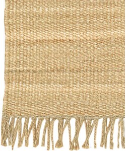 Hand-woven Jute Natural Rug (10' x 13'5)