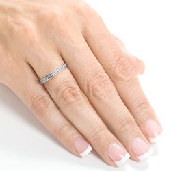 14k Gold 1/2ct TDW Round Diamond Eternity Band (G-H, I1-I2)
