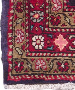 Hand-knotted Hamadan Rug 3'8 x 10'5 (Iran)
