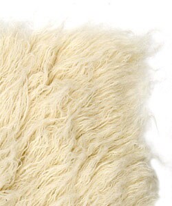 Greek Flokati 2000-gram White Wool Rug (9' x 12')