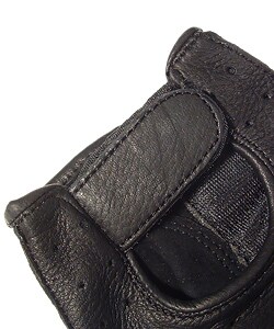 Daxx Top Grain Deerskin Fingerless Gloves