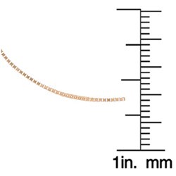 14-kt Yellow Gold 24-inch Box Necklace