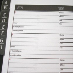 Swiss Army Fine Leather Pocket Directory