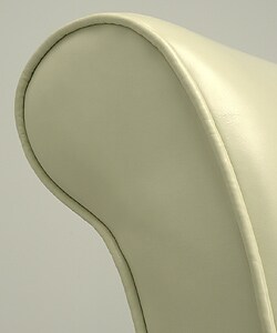 Garland Creme Leather Chair