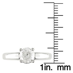 14k Gold 1ct TDW Round Diamond Solitaire Ring (I-J, I1-I2)