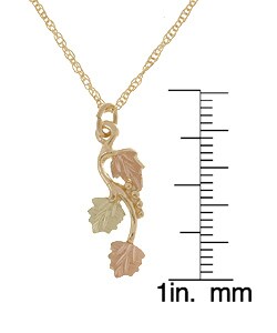 14-kt /10-kt Black Hills Gold Pendant