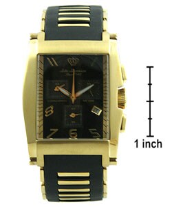 Jules Jurgensen Men's Chrono Black Dial Watch
