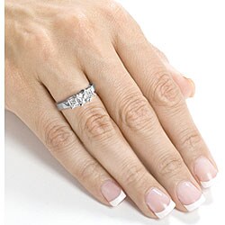 18k Gold 1 1/2ct TDW Asscher Diamond Ring (H-I, SI)