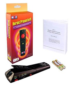 HiRO 4-in-1 2.4GHz WiFi Presenter with Pointer
