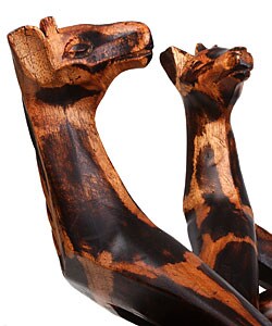 Handmade Five-headed Unity Giraffe (Ghana)