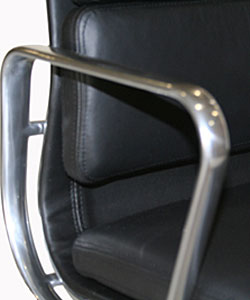 Adjustable Rolling Leather Office Chair