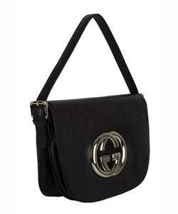 Gucci Medium Leather Shoulder Handbag