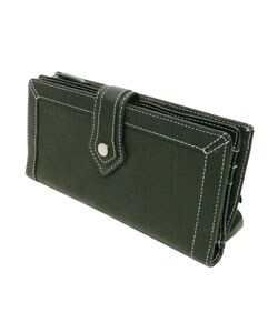 Kenneth Cole Stitched Flapover Tab Wallet