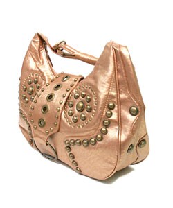 Journee Collection Metallic Fashion Hobo Bag