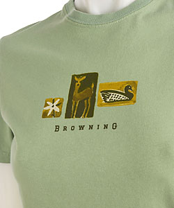 Browning Women's Wildlife Print Cotton T-shirt