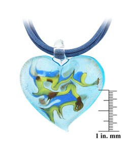 Blue Murano Glass Pendant