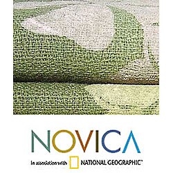 Cotton Spring Frangipani Shawl (Thailand)