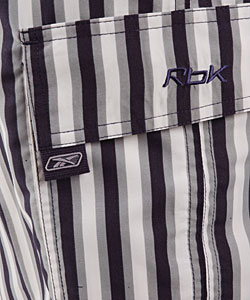 Reebok Men's Mod Stripe Swim Short