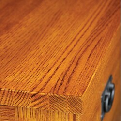 Mission Solid Oak Side Chest