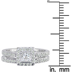 14k Gold 1/2ct TDW Diamond Bridal Ring Set (G-H/ I1)