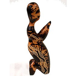Handmade Praying Angel Statue (Ghana)