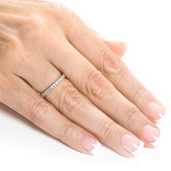14k Gold 1/4ct TDW Diamond Semi-eternity Band (G-H,I1)