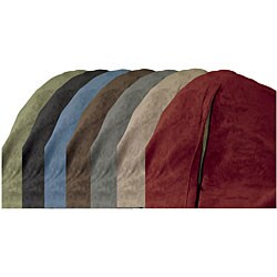 Large Memory Foam Lounge Bag with Removable Cover