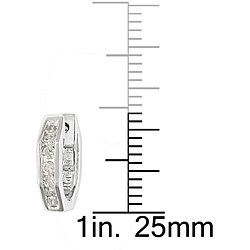 10k Gold 1/4ct TDW Diamond Geometric Earrings (K-L, I2-I3)