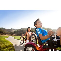 MoboTriton Ultimate 3-wheeled Red Cruiser