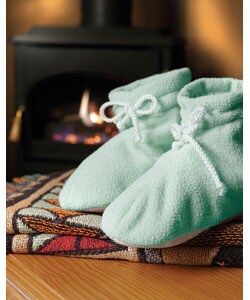 Aromatherapy Warm or Cool Comfort Slippers