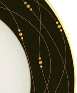 Royal Doulton Precious Gold/Black Accent Plate