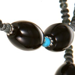 Agate, Jade and Blue Turquoise Necklace