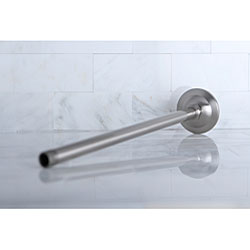 Satin Nickel Showerhead and Arm