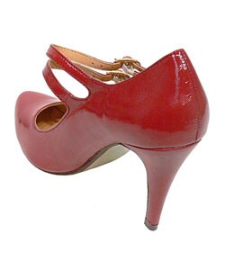 Glaze by Adi Patent Double Strap Mary Jane Pumps