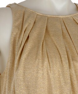 Essentials by A.B.S Metallic Sleeveless Dress