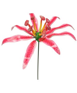 Large Lily Flower Garden Stakes (Case of 12)