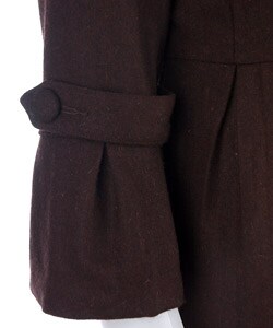 Moon Collection Women's Wool Bell Sleeve Jacket