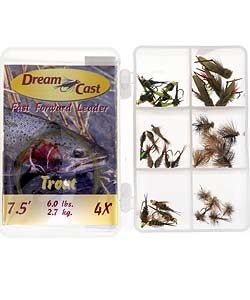 36-piece Survival Fly Collection