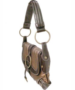 Chinese Laundry Metallic Pebblegrain Handbag
