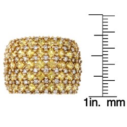 Encore by Le Vian 14k Gold Sapphire and 3/5ct TDW Diamond Ring (H-I, SI1-SI2) (Size 7)