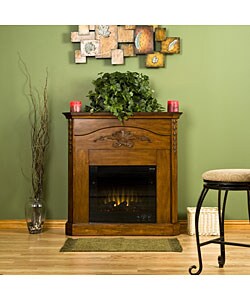 Concord Mahogany Electric Fireplace