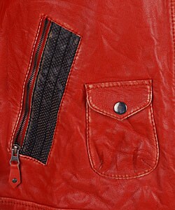Alexander Julian Men's Vintage Biker Leather Jacket