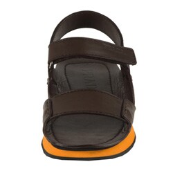 Prada Men's Brown Leather Sandals