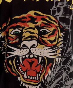 Ed Hardy Men's Multi-screened Tiger T-shirt