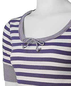 Parang Junior's Short-sleeve Striped Hoodie