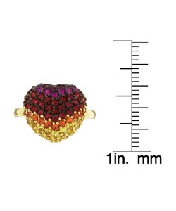 Encore by Le Vian 14k Gold Ruby and Sapphire Ring