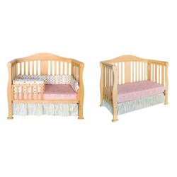 DaVinci Parker 4-in-1 Crib with Toddler Rail in Natural