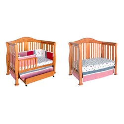 DaVinci Parker 4-in-1 Crib with Toddler Rail in Oak