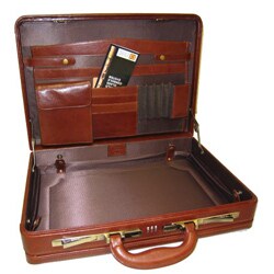 Castello Torino Expandable Leather Hard Case