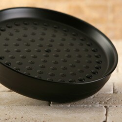 Oil-rubbed Bronze Victorian Showerhead and Arm